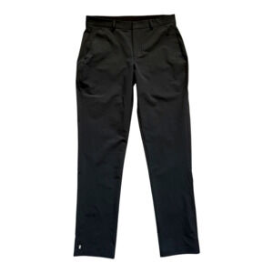 NOBULL Mens Lightweight Performance Chino Pants 32x34 Black Stretch Casual Golf